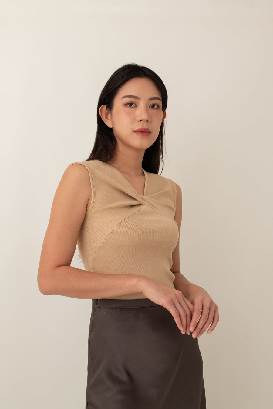 Xanthe Knotted Tank Top