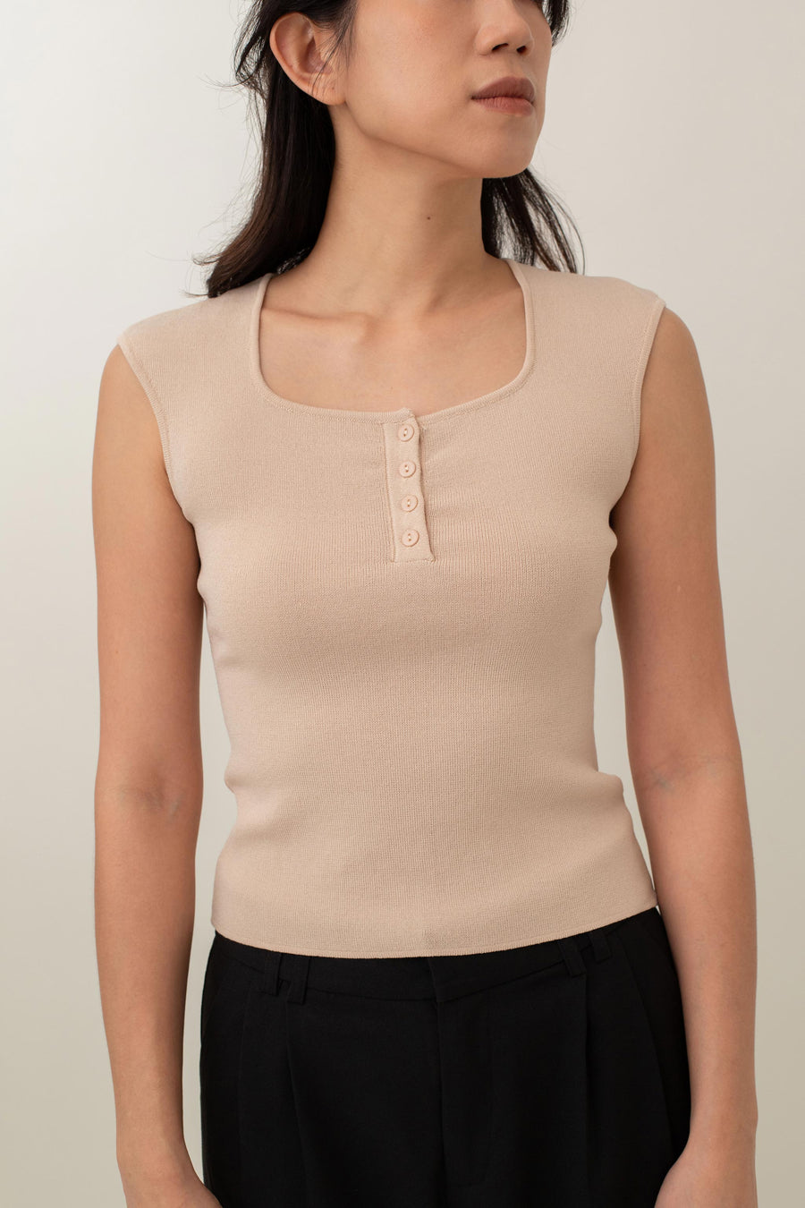Daisy Button Top