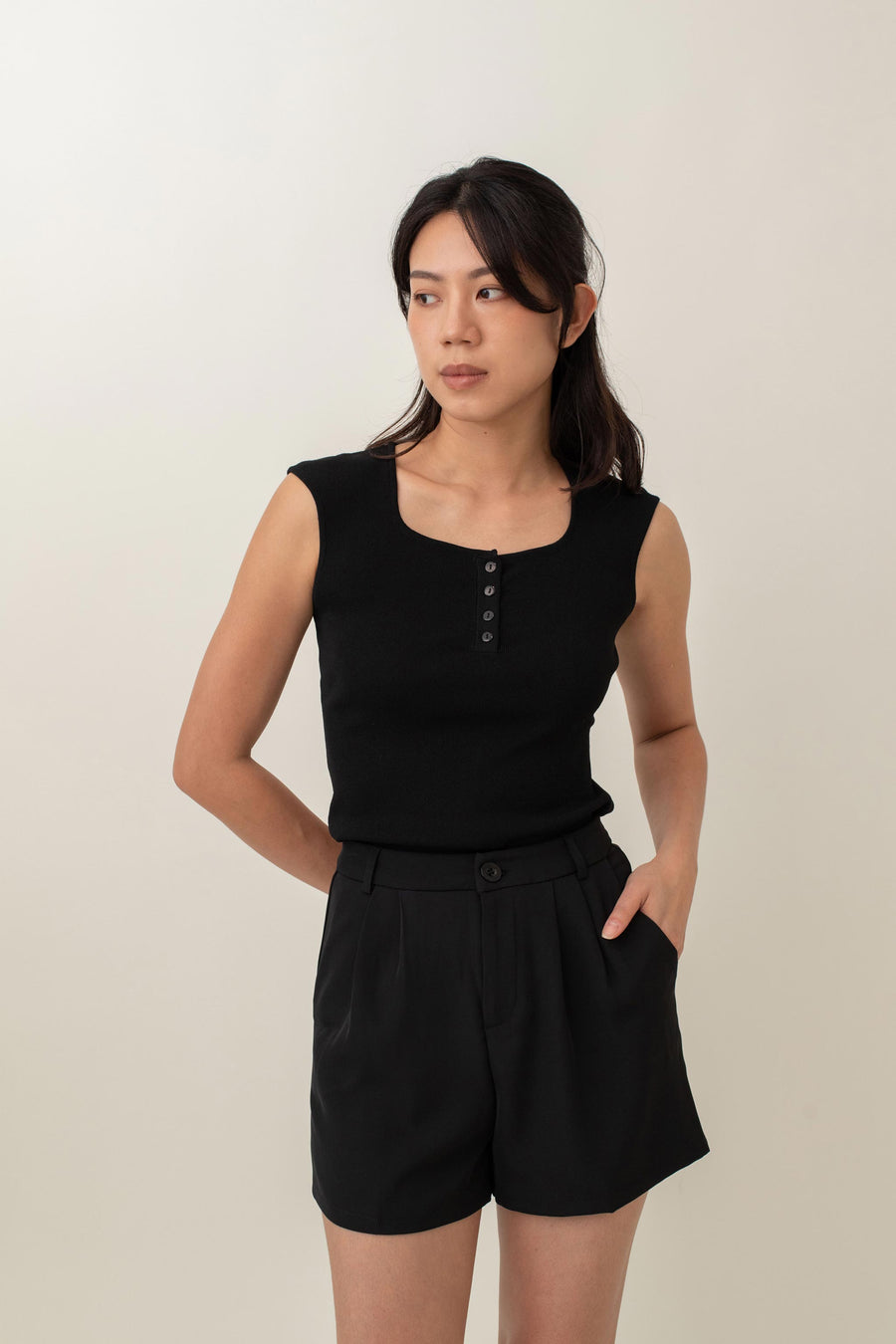 Daisy Button Top