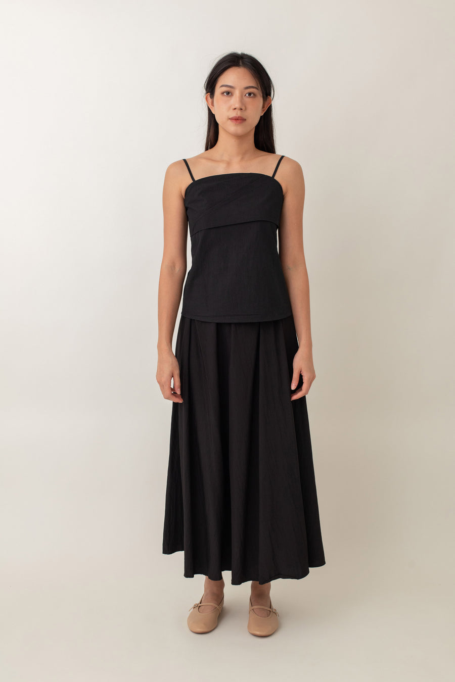 Luna Flare Maxi Skirt