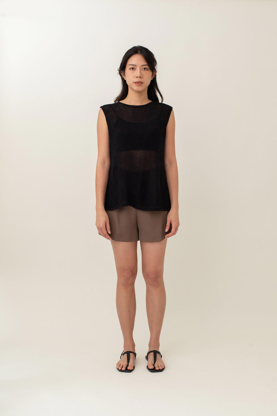 Selene Mesh Top