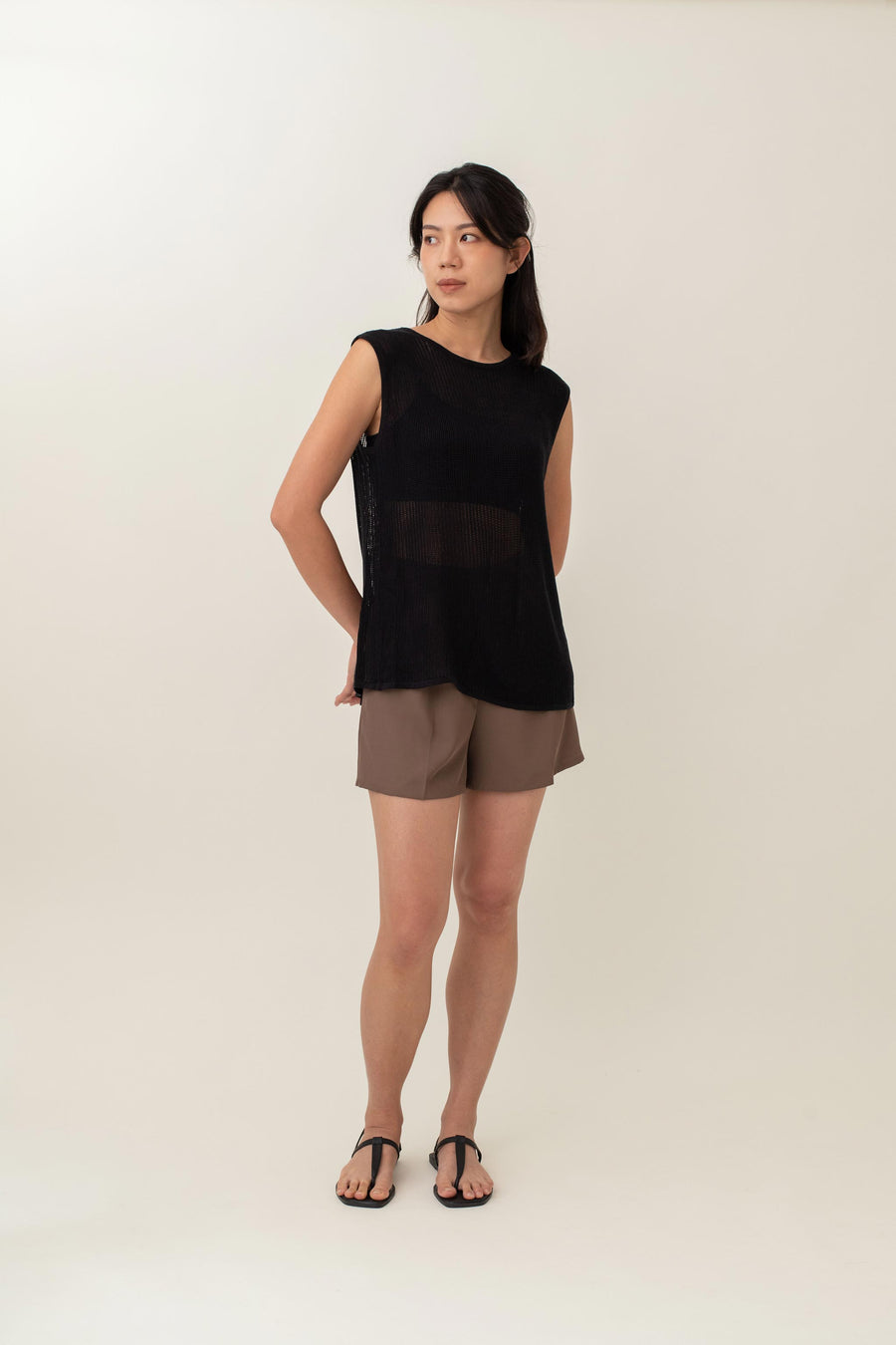 Selene Mesh Top