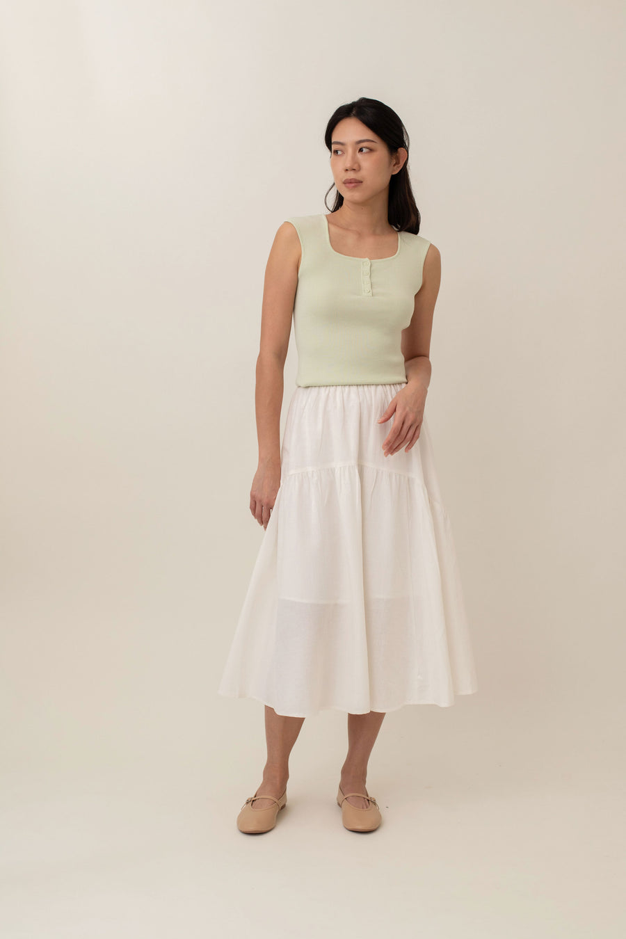 Daisy Button Top