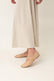 Luna skirt is all about effortless style and comfort! The gathered waist not only flatters your figure but also feels comfy, so you can wear it all day long. Its full flare design lets you move freely, whether you're twirling on the dance floor or just strolling through town.