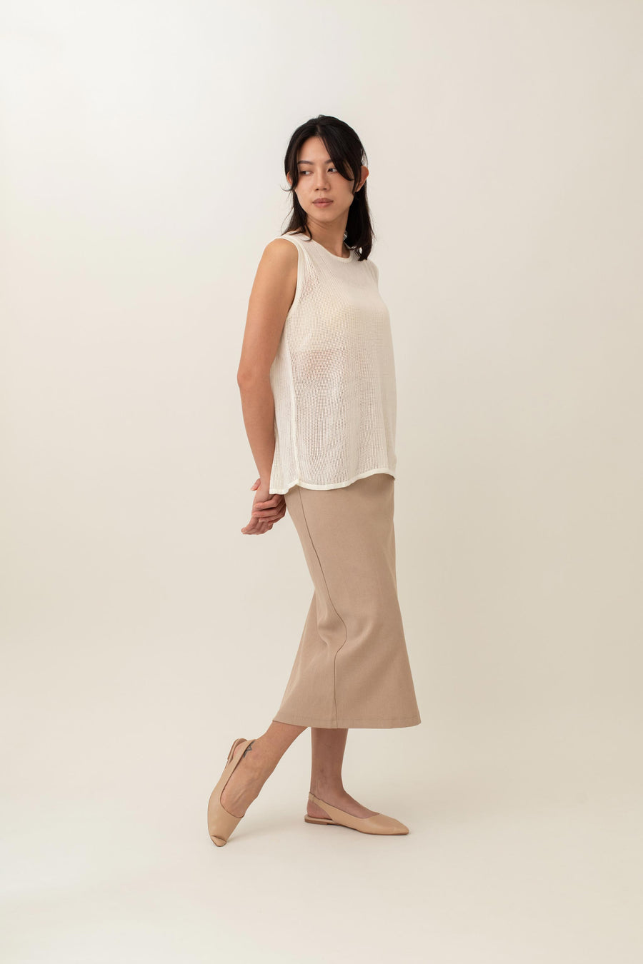 Selene Mesh Top